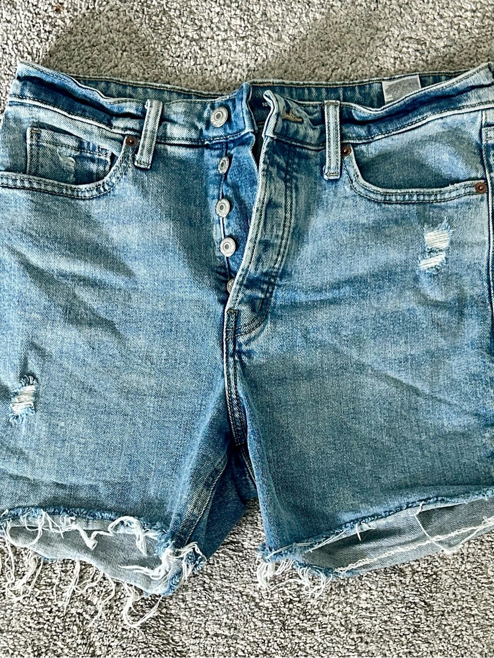 Old Navy Light Blue O.G. Straight High-Rise Jeans